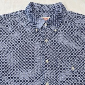 Brooks Brothers Red Fleece Men’s M long sleeve shirt blue pattern